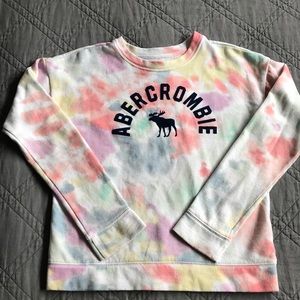 Girls Abercrombie Tie Dye Sweatshirt